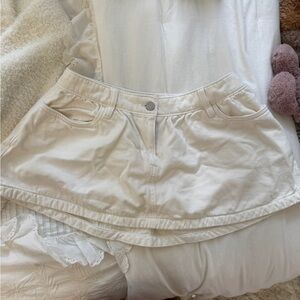 Sunday Best Ivory Skirt